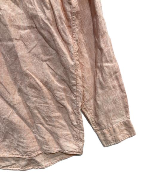 L.L.Bean（エルエルビーン）L.L.Bean (エルエルビーン) リネンシャツ オレンジ サイズ:Lの古着・服飾アイテム