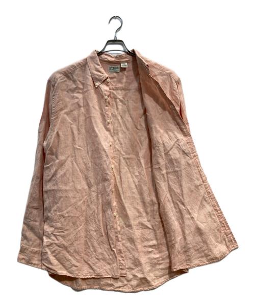L.L.Bean（エルエルビーン）L.L.Bean (エルエルビーン) リネンシャツ オレンジ サイズ:Lの古着・服飾アイテム