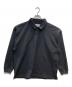 URBAN RESEARCH（アーバンリサーチ）の古着「FUNCTIONAL WIDE LONG-SLEEVE ポロシャツ」｜ブラック