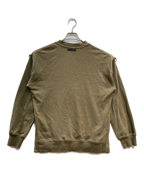 DIESEL Black Gold（ディーゼル ブラック ゴールド）DIESEL BLACK GOLD (ディーゼル ブラック ゴールド) スウェット カーキ サイズ:Sの古着・服飾アイテム