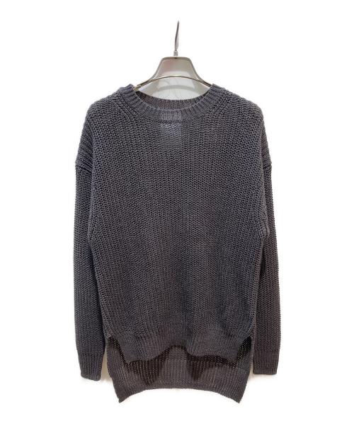 Whim Gazette（ウィムガゼット）Whim Gazette (ウィムガゼット) ニット ブラウン サイズ:Fの古着・服飾アイテム