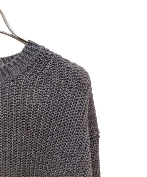 Whim Gazette（ウィムガゼット）Whim Gazette (ウィムガゼット) ニット ブラウン サイズ:Fの古着・服飾アイテム