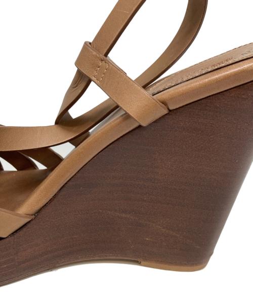 MaxMara（マックスマーラ）MaxMara (マックスマーラ) サンダル ブラウン サイズ:37の古着・服飾アイテム
