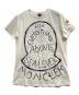 MONCLER（モンクレール）の古着「プリントTシャツ」｜ベージュ
