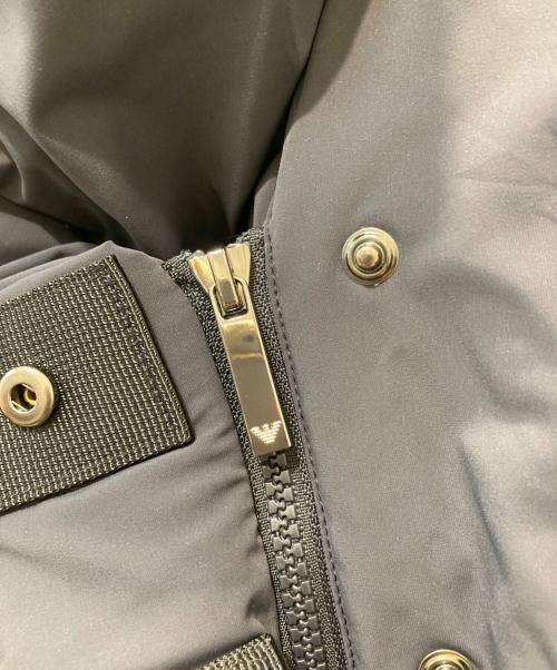 EMPORIO ARMANI（エンポリオ アルマーニ）EMPORIO ARMANI (エンポリオアルマーニ) リサイクルダウンコート ネイビー サイズ:40の古着・服飾アイテム