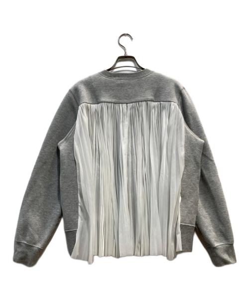 NIKE（ナイキ）NIKE (ナイキ) sacai (サカイ) スウェット グレー サイズ:Lの古着・服飾アイテム