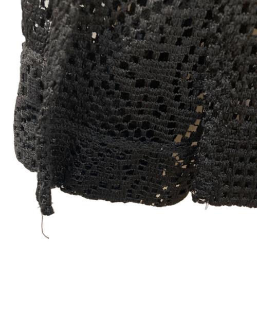 HARE（ハレ）HARE (ハレ) クロシェシャツ ブラック サイズ:Freeの古着・服飾アイテム