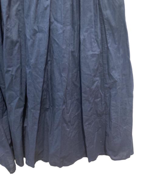 BEARDSLEY（ビアズリー）BEARDSLEY (ビアズリー) ギャザーワンピース ネイビー サイズ:1の古着・服飾アイテム