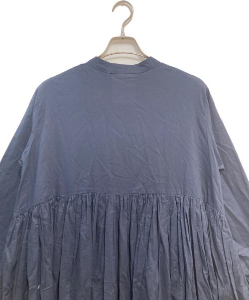 BEARDSLEY（ビアズリー）BEARDSLEY (ビアズリー) ギャザーワンピース ネイビー サイズ:1の古着・服飾アイテム