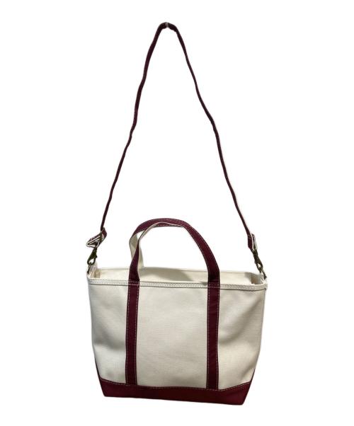 L.L.Bean（エルエルビーン）L.L.Bean (エルエルビーン) 2WAYバッグ アイボリーの古着・服飾アイテム