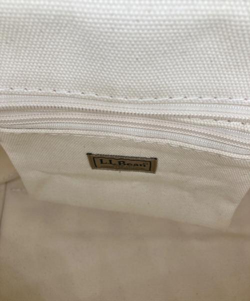 L.L.Bean（エルエルビーン）L.L.Bean (エルエルビーン) 2WAYバッグ アイボリーの古着・服飾アイテム