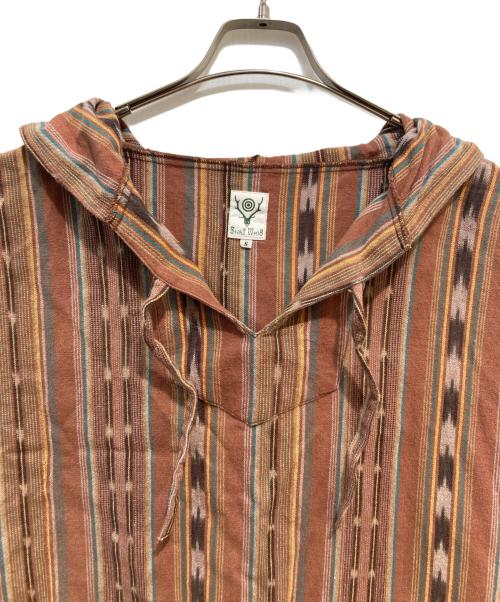 South2 West8（サウスツー ウエストエイト）South2 West8 (サウスツー ウエストエイト) Mexican Parka ブラウン サイズ:Sの古着・服飾アイテム