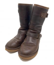 UGG（アグ）の古着「サッタームートンブーツ」｜ブラウン