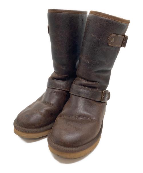 UGG（アグ）UGG (アグ) サッタームートンブーツ ブラウン サイズ:22cmの古着・服飾アイテム