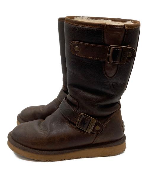 UGG（アグ）UGG (アグ) サッタームートンブーツ ブラウン サイズ:22cmの古着・服飾アイテム
