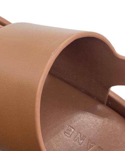 CLANE（クラネ）CLANE (クラネ) サンダル ブラウン サイズ:37の古着・服飾アイテム