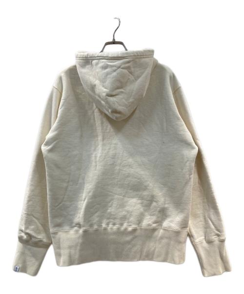 LOOPWHEELER（ループウィラー）LOOPWHEELER (ループウィラー) ジップパーカー ベージュ サイズ:Mの古着・服飾アイテム