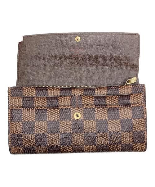 LOUIS VUITTON（ルイ ヴィトン）LOUIS VUITTON (ルイ ヴィトン) ポルトフォイユ・サラ ブラウンの古着・服飾アイテム