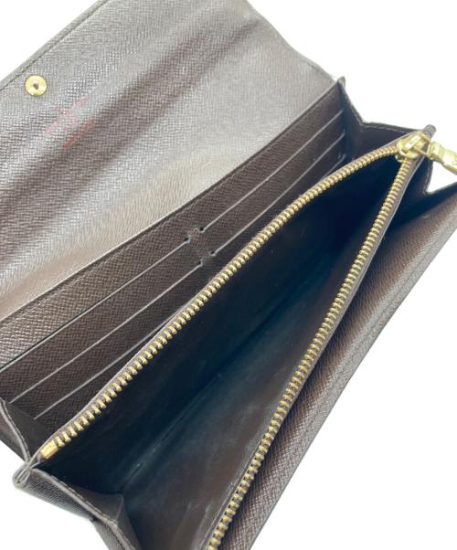 LOUIS VUITTON（ルイ ヴィトン）LOUIS VUITTON (ルイ ヴィトン) ポルトフォイユ・サラ ブラウンの古着・服飾アイテム