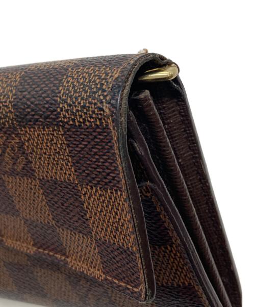 LOUIS VUITTON（ルイ ヴィトン）LOUIS VUITTON (ルイ ヴィトン) ポルトフォイユ・サラ ブラウンの古着・服飾アイテム
