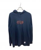 SUPREMEシュプリーム）の古着「Warp Hooded」｜ネイビー
