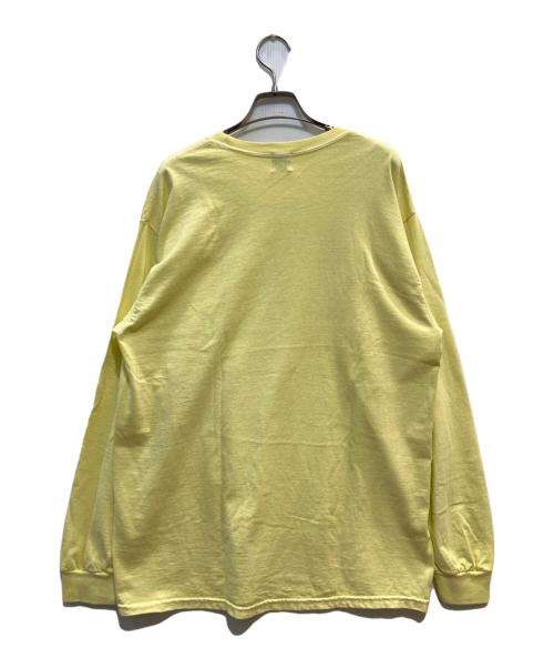 6(ROKU) BEAUTY&YOUTH（ロク ビューティーアンドユース）6(ROKU) BEAUTY&YOUTH (ロク ビューティーアンドユース) 長袖Tシャツ イエロー サイズ:Sの古着・服飾アイテム