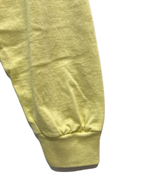 6(ROKU) BEAUTY&YOUTH（ロク ビューティーアンドユース）6(ROKU) BEAUTY&YOUTH (ロク ビューティーアンドユース) 長袖Tシャツ イエロー サイズ:Sの古着・服飾アイテム