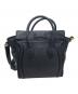 CELINE (セリーヌ) ラゲージナノショッパー  2WAYショルダーバッグ Anthracite：120000円