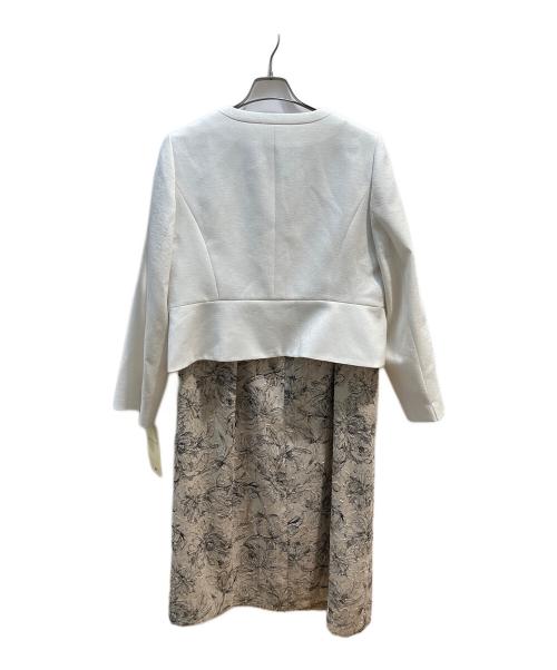 Rifanne（リファンネ）RIFANNE (リファンネ) ワンピース ベージュ サイズ:15 未使用品の古着・服飾アイテム