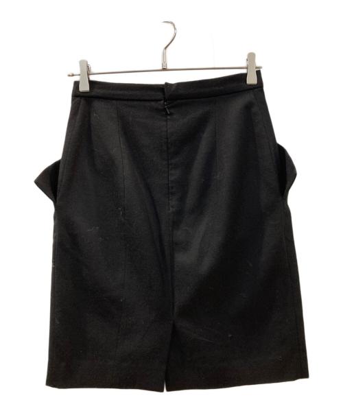 MIHARA YASUHIRO（ミハラヤスヒロ）MIHARA YASUHIRO (ミハラヤスヒロ) スカート ブラック サイズ:-の古着・服飾アイテム