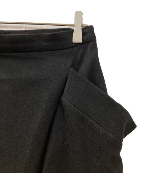 MIHARA YASUHIRO（ミハラヤスヒロ）MIHARA YASUHIRO (ミハラヤスヒロ) スカート ブラック サイズ:-の古着・服飾アイテム