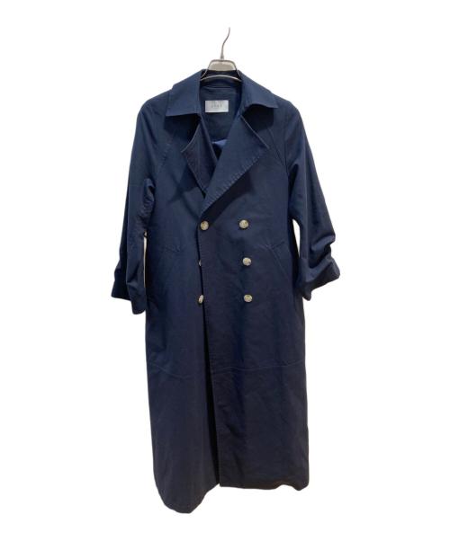 ETRE TOKYO（エトレトウキョウ）ETRE TOKYO (エトレトウキョウ) トレンチコート ネイビー サイズ:Ｓの古着・服飾アイテム