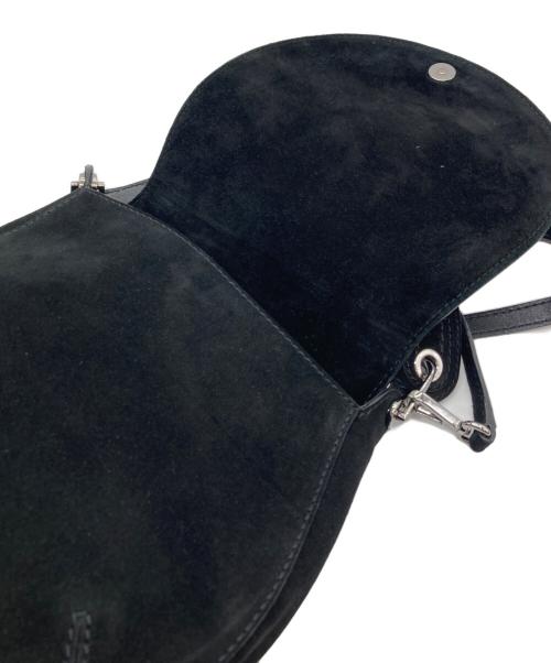 MaxMara（マックスマーラ）MaxMara (マックスマーラ) ショルダーバッグ ブラックの古着・服飾アイテム