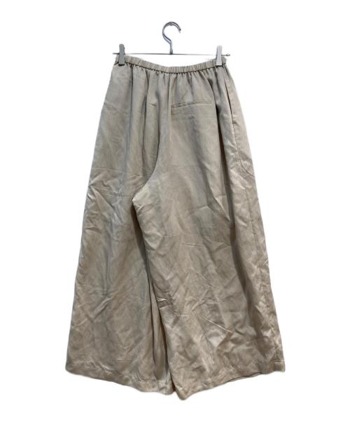 ETRE TOKYO（エトレトウキョウ）ETRE TOKYO (エトレトウキョウ) リラクシータックワイドパンツ アイボリー サイズ:Sの古着・服飾アイテム