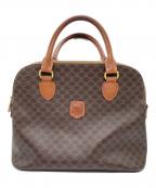 CELINEセリーヌ）の古着「マカダム ハンドバッグ」｜ブラウン