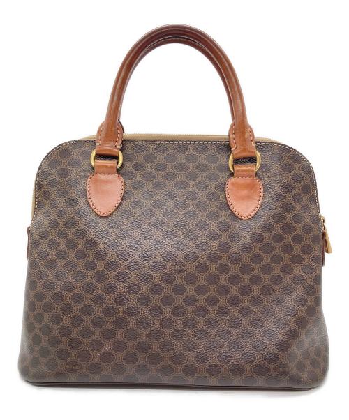 CELINE（セリーヌ）CELINE (セリーヌ) マカダム ハンドバッグ ブラウンの古着・服飾アイテム