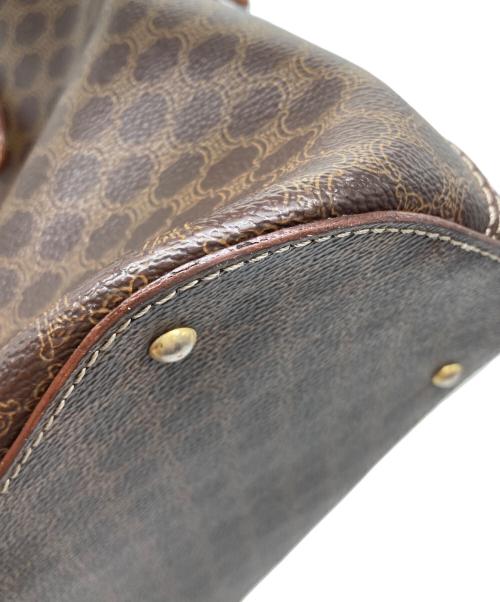 CELINE（セリーヌ）CELINE (セリーヌ) マカダム ハンドバッグ ブラウンの古着・服飾アイテム