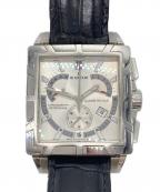 EDOXエドックス）の古着「クラスロイヤル クロノグラフ リストウォッチ」｜シルバー