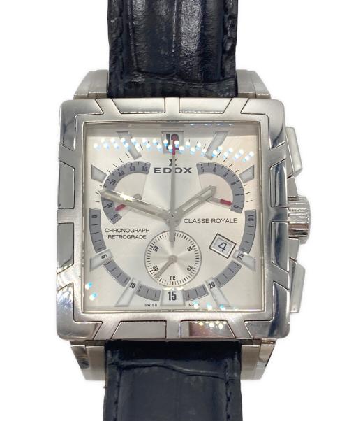EDOX（エドックス）EDOX (エドックス) クラスロイヤル クロノグラフ リストウォッチ シルバーの古着・服飾アイテム