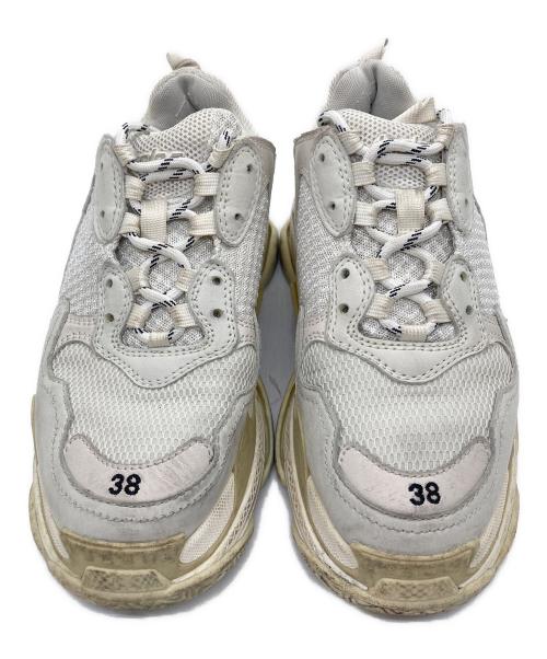 BALENCIAGA（バレンシアガ）BALENCIAGA (バレンシアガ) トリプルS ホワイト サイズ:25の古着・服飾アイテム