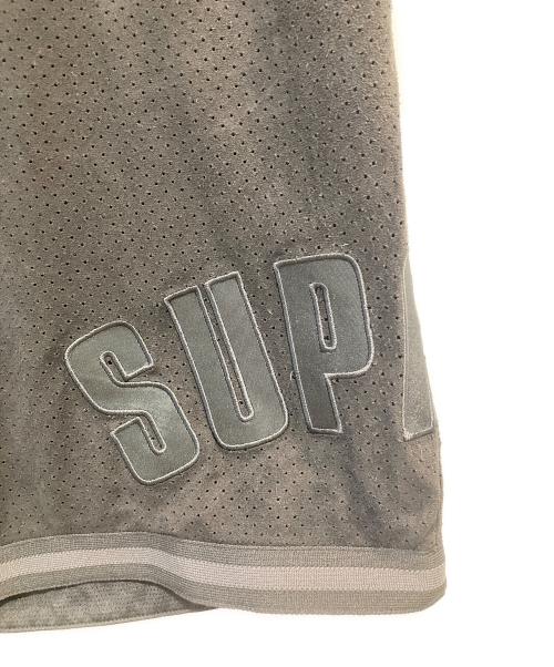 SUPREME（シュプリーム）SUPREME (シュプリーム) Ultrasuede Mesh Short ブラック サイズ:Mの古着・服飾アイテム
