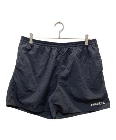 【PHATRNK✙ファットランク】 Old Pロゴ ハーフパンツ L 黒　水着 中古・古着通販】PHATRNK (ファットランク) ハーフパンツ ブラック