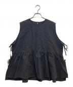 オオカミとフクロウオオカミトフクロウ）の古着「オオカミとモモンガのロロン」｜ブラック