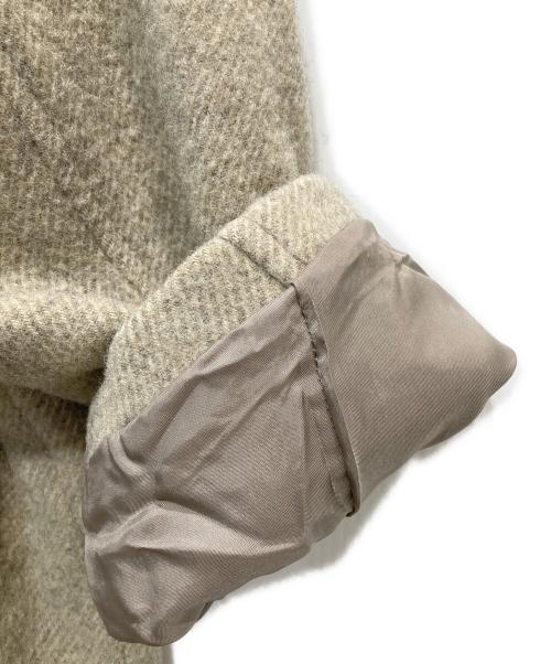 nest Robe（ネストローブ）nest Robe (ネストローブ) ウールコート ベージュ サイズ:Fの古着・服飾アイテム