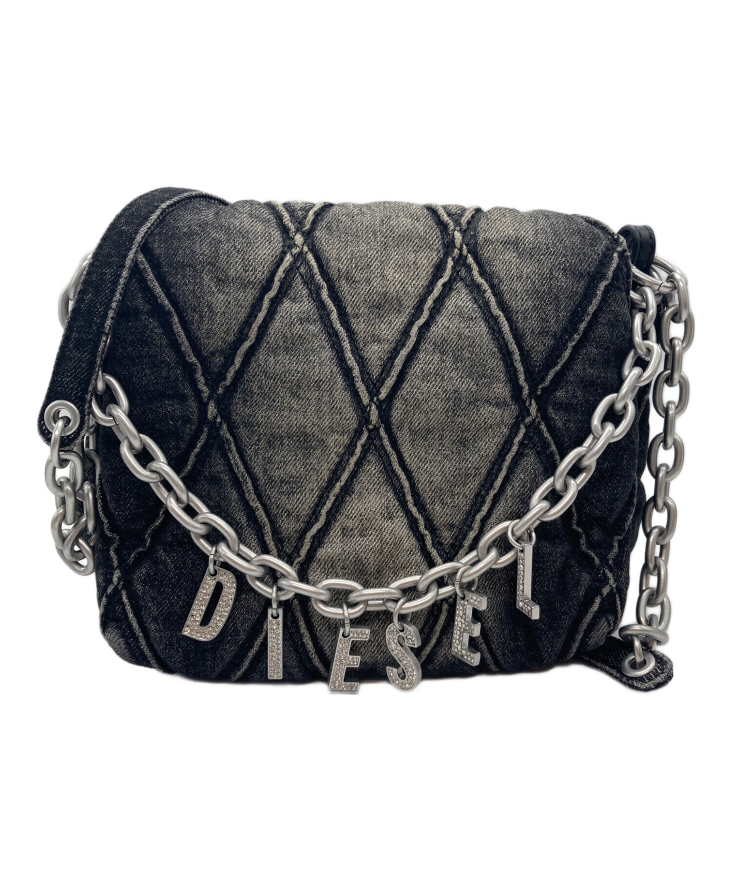 中古・古着通販】DIESEL (ディーゼル) Charm-D-Shoulder S ブラック 