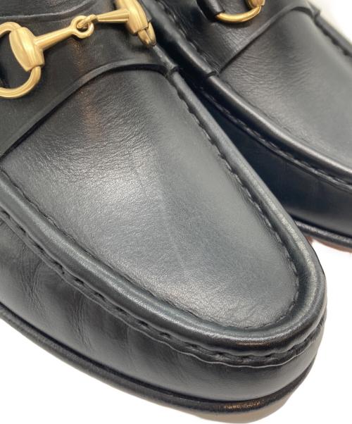 GUCCI（グッチ）GUCCI (グッチ) ビットローファー ブラック サイズ:36 1/2の古着・服飾アイテム
