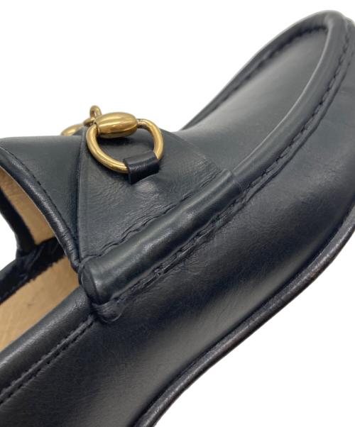 GUCCI（グッチ）GUCCI (グッチ) ビットローファー ブラック サイズ:36 1/2の古着・服飾アイテム