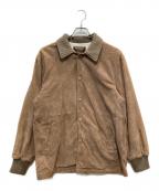 skookum×BEAMSスクーカム×ビームス）の古着「レザーコーチジャケット」｜ブラウン