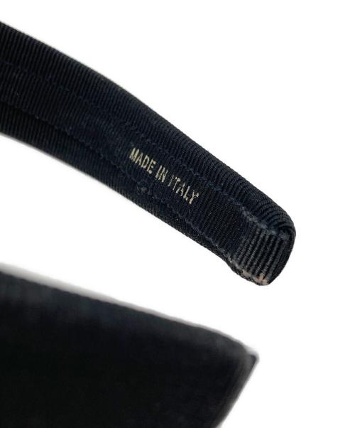 Salvatore Ferragamo（サルヴァトーレ フェラガモ）Salvatore Ferragamo (サルヴァトーレ フェラガモ) カチューシャ ブラックの古着・服飾アイテム