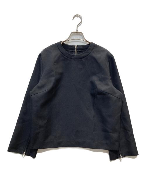 RIM.ARK（リムアーク）RIM.ARK (リムアーク) Zip sleeve PO ブラック サイズ:38の古着・服飾アイテム